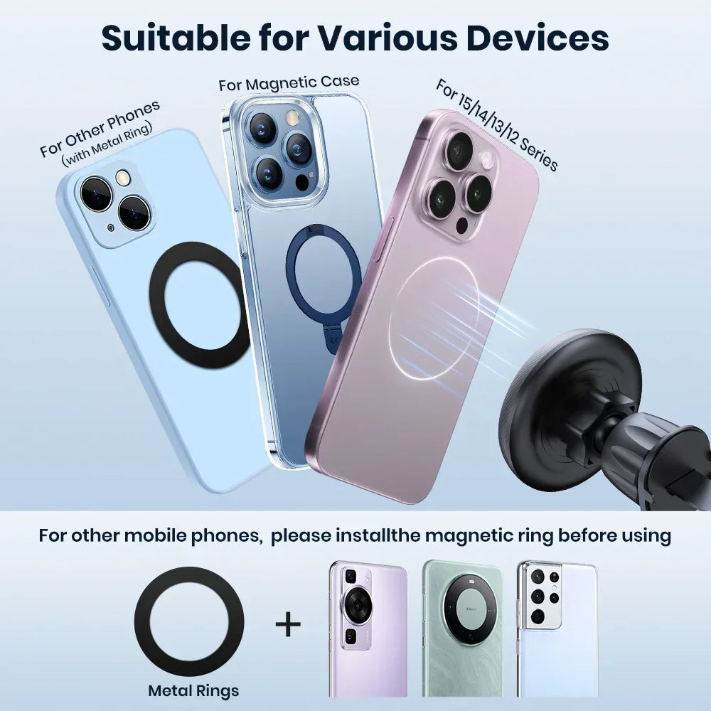 TOPK Magnetic Phone Holder Car Magnetic