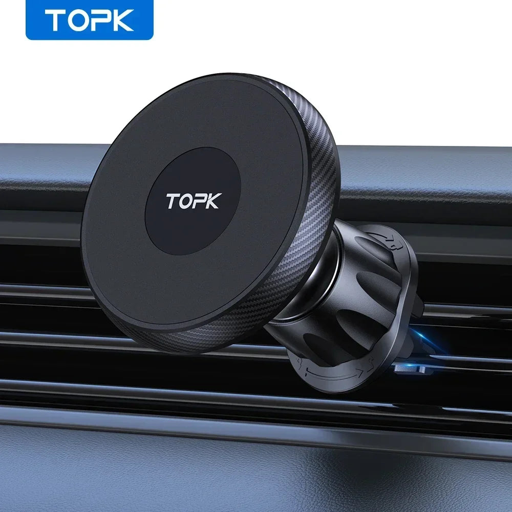 TOPK Magnetic Phone Holder Car Magnetic