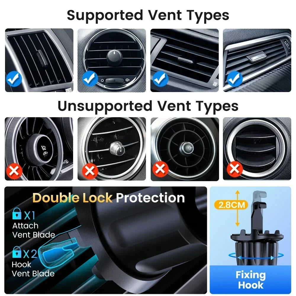 TOPK Magnetic Phone Holder Car Magnetic